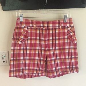 Plaid Bermuda Shorts